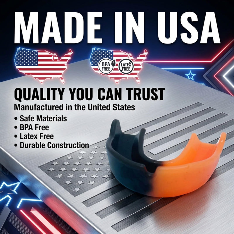 Shurfit Professional Sports Mouthguard for Boxing MMA Wrestling BJJ – Mouth Guard for Men Women Youth – Muay Thai Rugby Basketball Hockey Protection with Heat Detection Technology Heat Sensing Color (Adult)