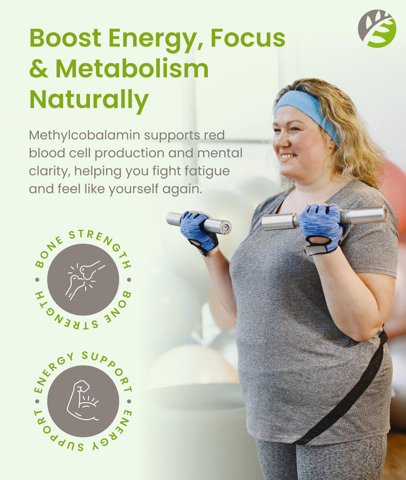 BariSlim Vitamin B12 Plus Tablets - Bariatric Formulated for Post Weight Loss Surgery, Including Gastric Bypass & Gastric Sleeve - Supports Energy Levels & Overall Health | Cherry Flavor