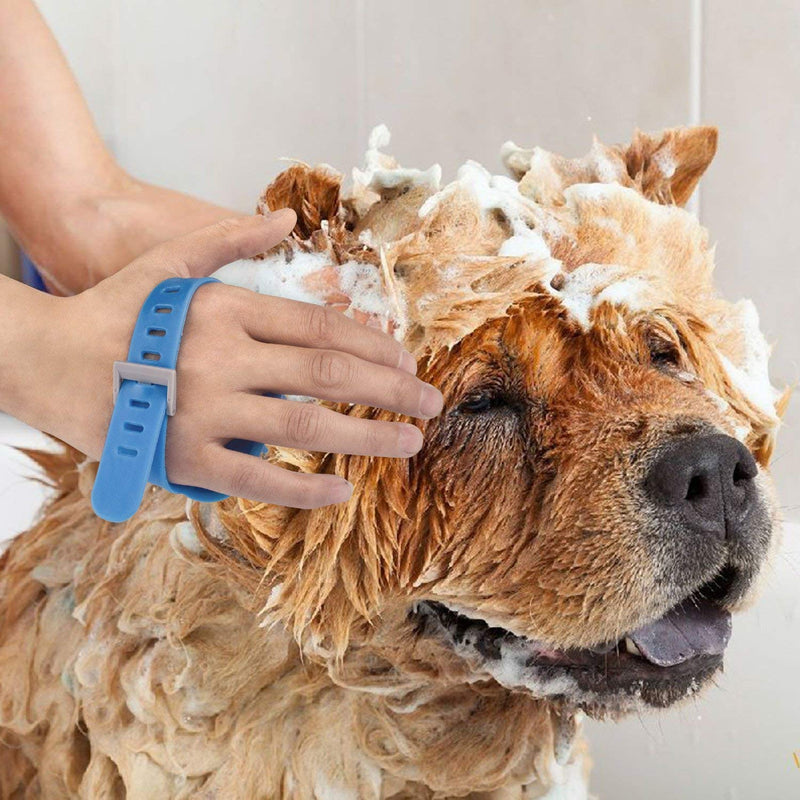 Pet shower head, Beinhome pet bath tool shower head for dogs with brush, 2.2 meter PVC hose and 2 hose adapters for dogs, cats - BeesActive Australia
