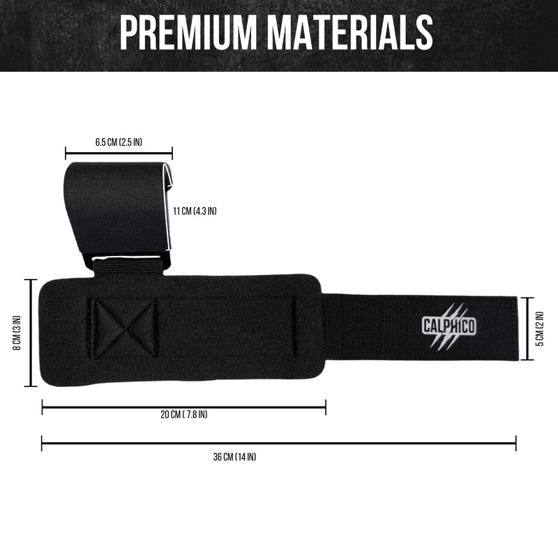 Weight Lifting Hooks – Heavy Duty Steel with Ergonomic Wrist Straps – Maximum Wrist Support, Comfort & Joint Protection