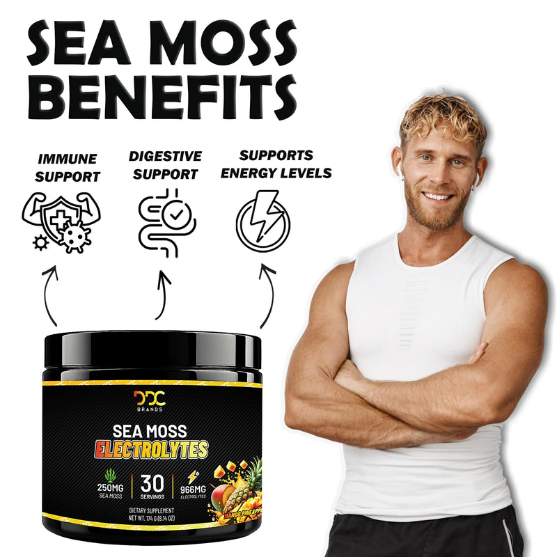 Hydration Powder Immune Support Sugar Free Mango Pineapple
