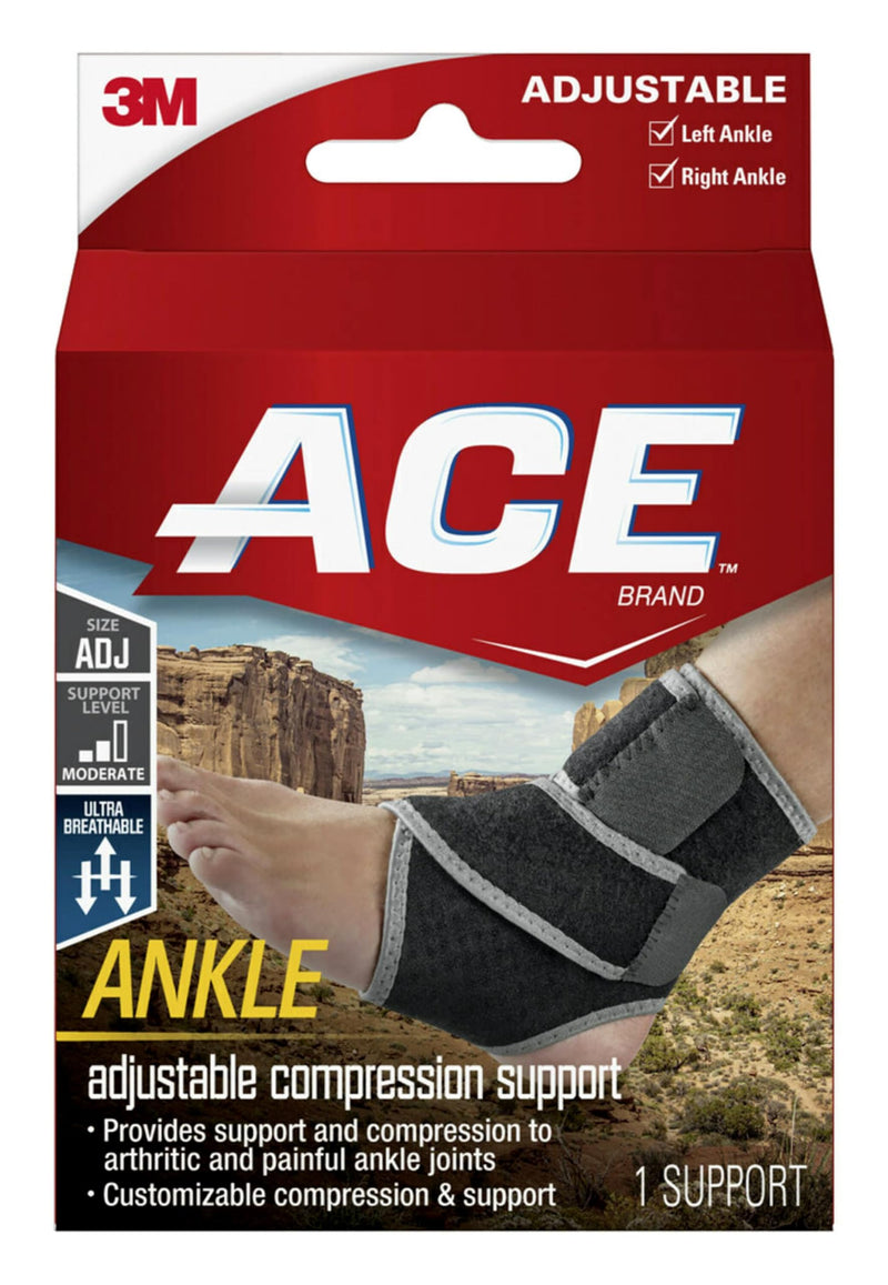 Ace Neoprene Ankle Brace, One Size (1 Brace)