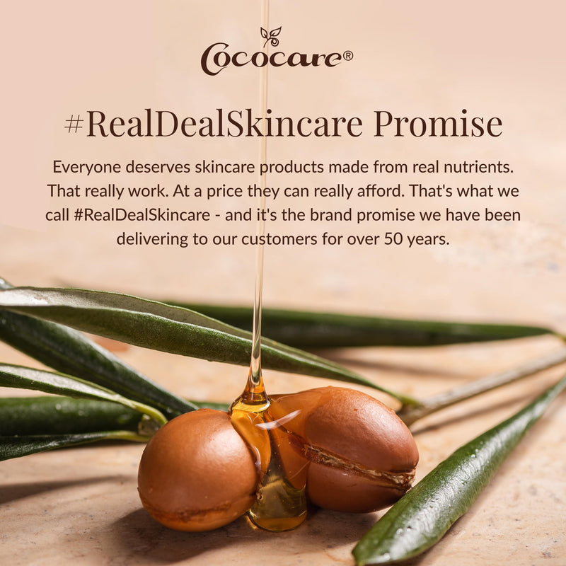 COCOCARE Moroccan Argan Body Oil with Vitamin E for Skin, 8.5 fl oz, 2 Pack | Fragrance-Free, Quick Absorbing for Softer Skin, Fully Hydrating Body Oil for Bath, Shower, Massage, and Daily Skincare 8.5 Fl Oz (Pack of 2)