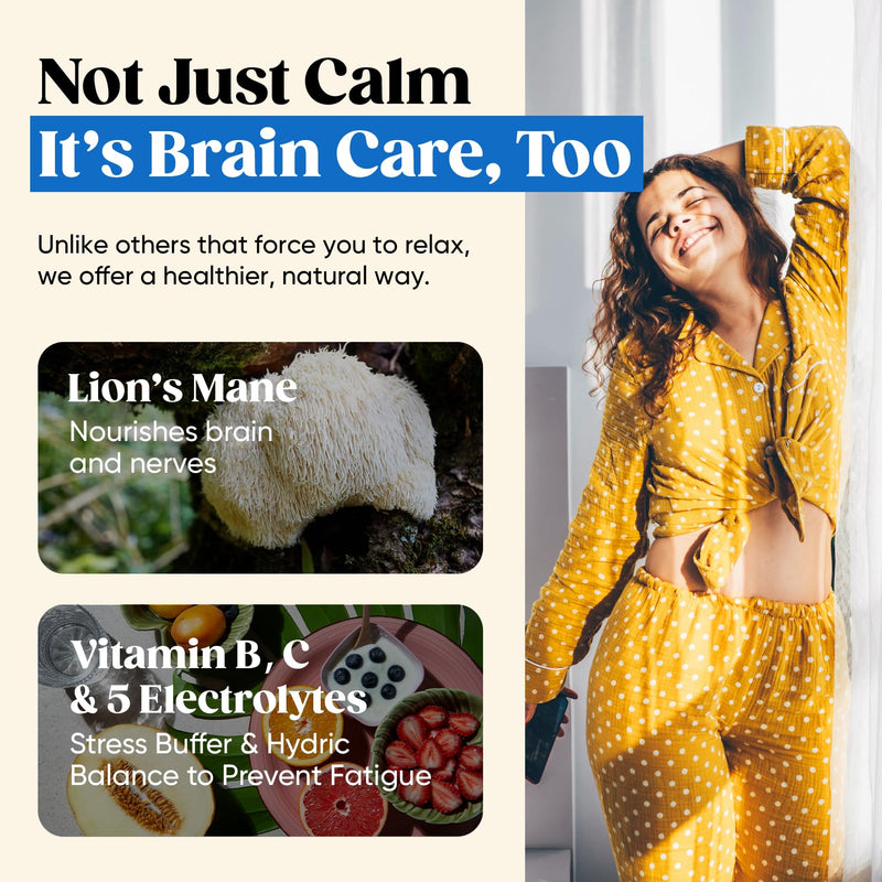 Venture Pal Calm Drink Mix, 12-in-1 Cortisol Reducer & Sleep Aid | Magnesium Glycinate, Ashwagandha, L-Theanine & Vitamin D, Calm Magnesium Powder for Relax & Focus, No Sugar, Non GMO 16 Ounce (Pack of 1) 1-Variety