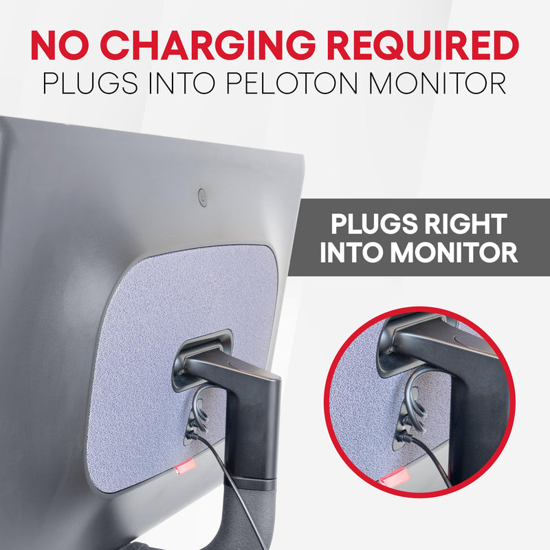 TrubliFit Fan for Peloton Bike & Peloton Treadmill - Accessories for Peloton - Fits Original Bike, Bike+ or Tread - No Batteries or Charging Required Peloton Tread