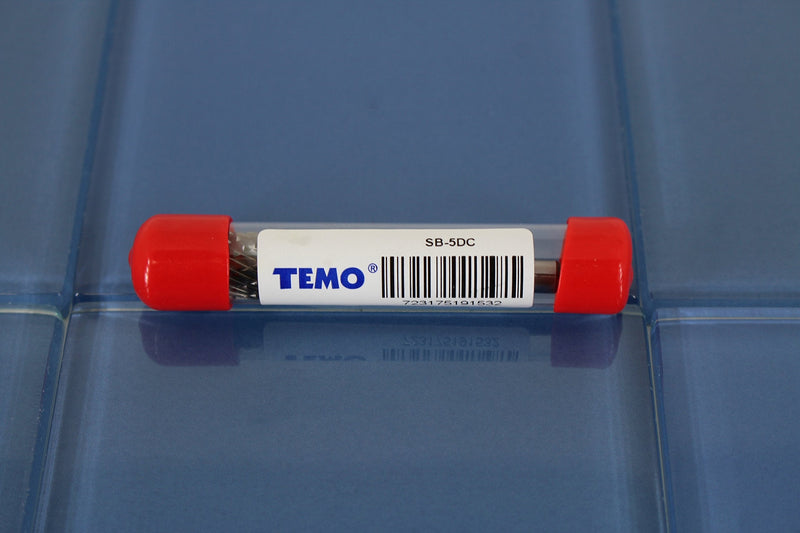 TEMO SB-5 Double Cut Carbide Rotary Burr File 1/2" Cyli EndCut 1/4x2" Shank 2" SB-5