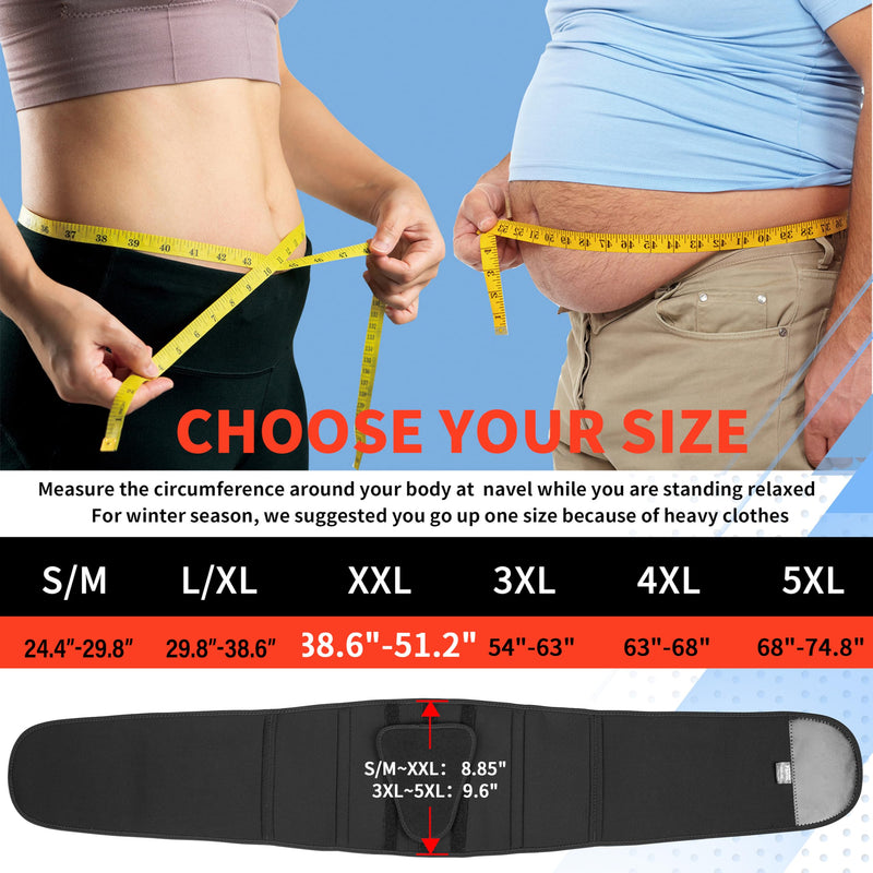 FEATOL Back Brace for Lower Back Pain, Back Support Belt for Women & Men, Breathable Lower Back Brace with Lumbar Pad, Lower Back Pain Relief for Herniated Disc, Sciatica, Scoliosis plus size (Waist 2X-Large (Pack of 1) Black - BeesActive Australia