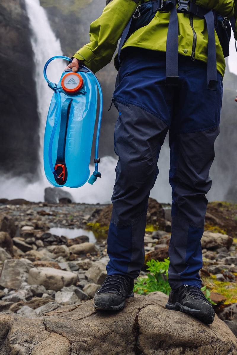 Gregory 3D Hydro 3L Day Hiking/Hydration Water Reservoir Ocean/Orange - BeesActive Australia