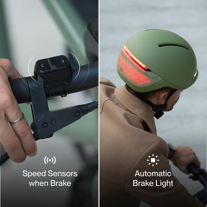 UNIT 1 Navigation Remote - Wireless Handlebar Controller for Turn Signals, Single Light, Double Light, and Brake Lights - USB-C Rechargeable and IPX6 Waterproof - Black - BeesActive Australia