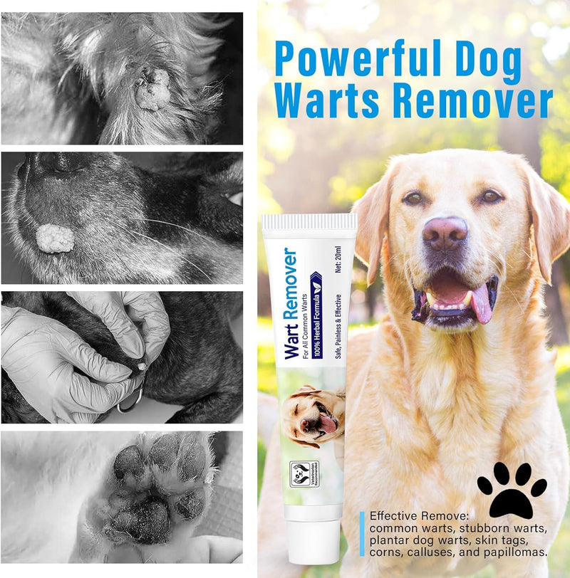 Dog Wart Remover Cream, Natural Dog Skin Tag Remover Treatment, Rapidly Eliminates Skin Tag & Wart Remover for Dogs, No Harm & Pain-Free Dog Warts Removal 1 Pack - BeesActive Australia
