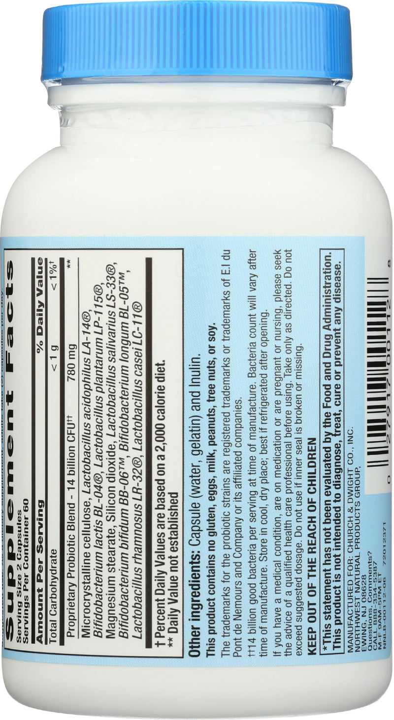 Pb 8, Probiotic 8 Strain, 120 Count
