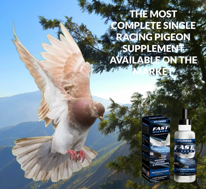 Fast Pigeon Supplement Liquid for Pigeon - Vitamin Minerals for Birds 60 ml