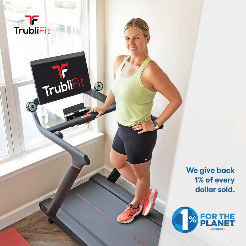 TrubliFit Fan for Peloton Bike & Peloton Treadmill - Accessories for Peloton - Fits Original Bike, Bike+ or Tread - No Batteries or Charging Required Peloton Tread