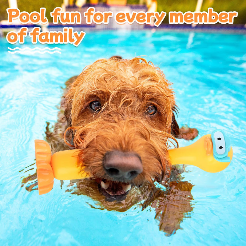 WeeHomm Pool Diving Toys for Kids, 9 PCS Swimming Pool Diving Rings, Summer Duck Dive Sticks with Duck Float Toys for Kids 4-8 8-12, Fun Outdoor Underwater Pool Games for Teens