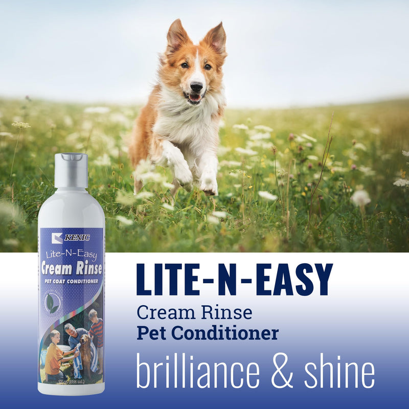 Kenic Lite-N-Easy Pet Cream Rinse Conditioner, 17-Ounce 17oz - BeesActive Australia