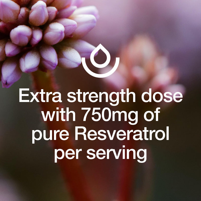 Resveratrol Supplement - Trans-resveratrol Extra Strength 750mg - Natural, Pure and Potent Polyphenols Supplement - Vegan, Non GMO, Gluten-Free - 90 Capsules (Pack of 2) 90 Count (Pack of 2)