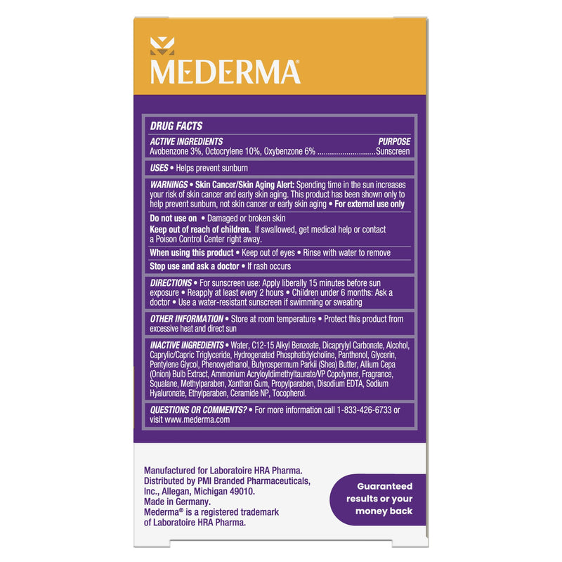 Mederma Scar Cream Plus SPF 30 - Advanced Scar Treatment, Protects from Sun Damage, Reduces Appearance of Scars from Acne, Burns, Surgery & Injury, 40 Grams, (2 x 20g) 2 Twin Pack