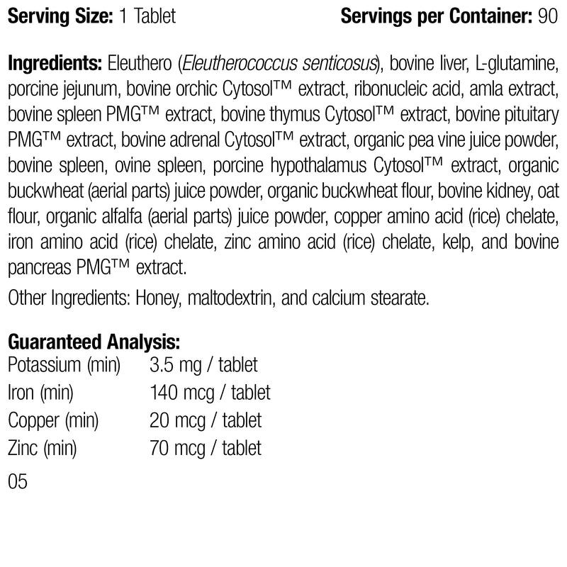 Standard Process Feline Immune System Support - Nutritional Supplement for Feline Immune Health Support - Cat Supplement Tablets to Aid Healthy Immune Cells & Tissue - 90 Tablets - BeesActive Australia