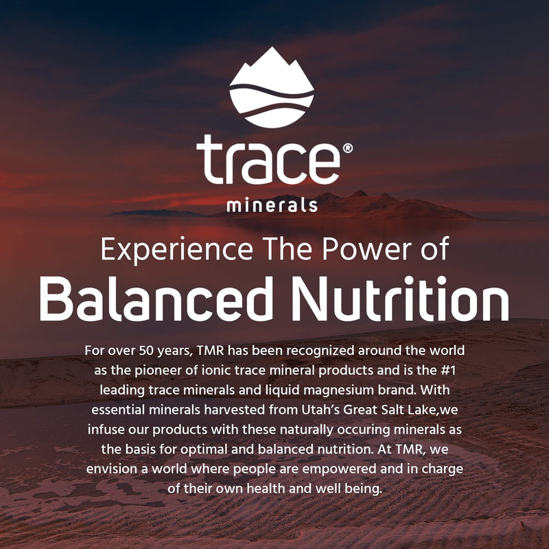 Trace Minerals | Power Pak Electrolyte Powder Packets | 1200 mg Vitamin C, Zinc, Magnesium | Boost Immunity, Hydration and Natural Energy | Pomegranate Blueberry | 30 Packets - BeesActive Australia