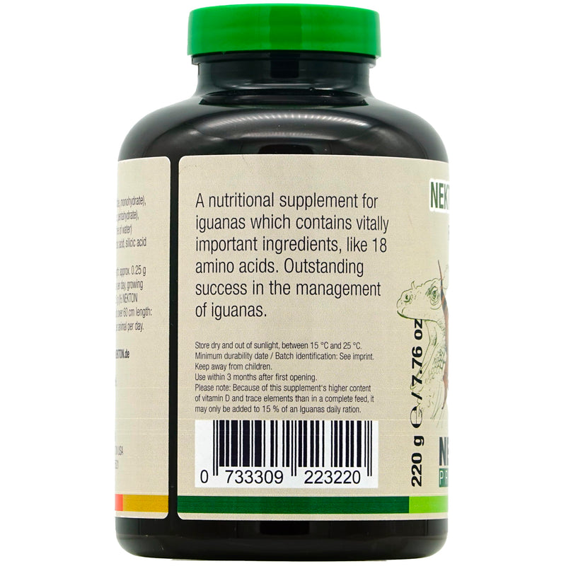 Nekton Iguana Vitamins, 220gm (7.76oz.) 220gm / 7.76 Ounce - PawsPlanet Australia