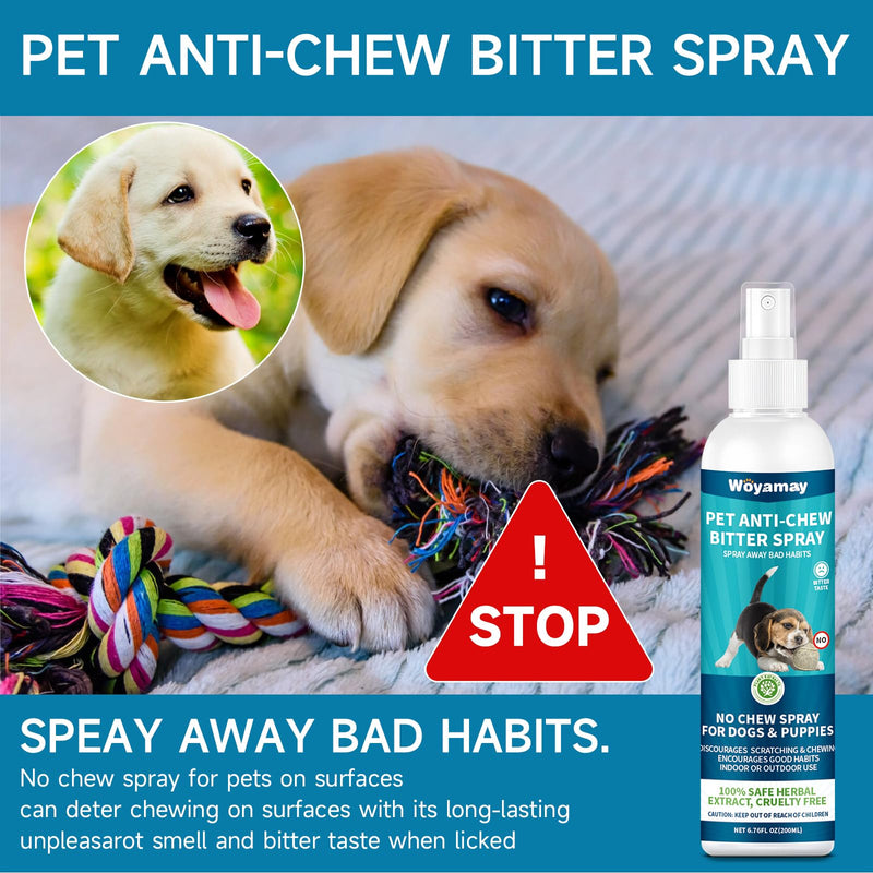 Cat Allergy Relief Chews & Dog No Chew Spray Bundle | Anti-Itch Chews for Cats with Seasonal Support & Bitter Apple Spray for Dogs to Stop Chewing and Licking | Multi-Pet Skin Comfort & Behavior Care