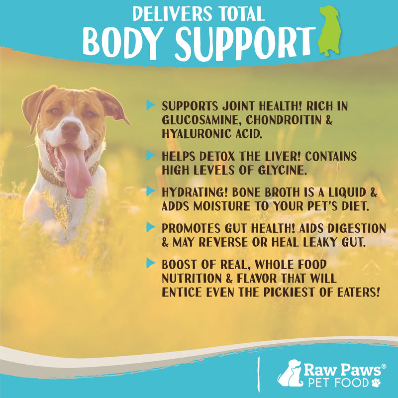 Raw Paws Whole Milk Powder & Bone Broth for Dogs and Cats Bundle - Whole Goat Milk Powder & Chicken Bone Broth - Made in USA - Pet Nutritional Supplement - Protein Powder Food Topper