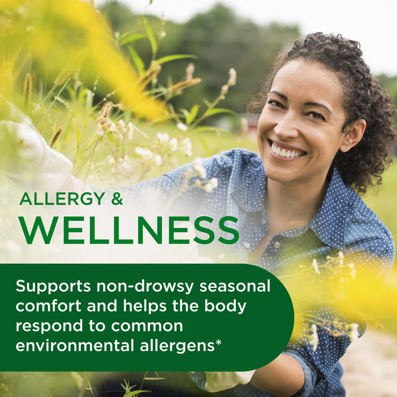 EMERALD LABS Allergy Health, 90 Capsules (30 Servings) | Non-Drowsy Allergy Support Supplement with Clinical Potency, For Pollen & Dander, Quercetin Phytosome & NAC, Non-GMO & Vegan