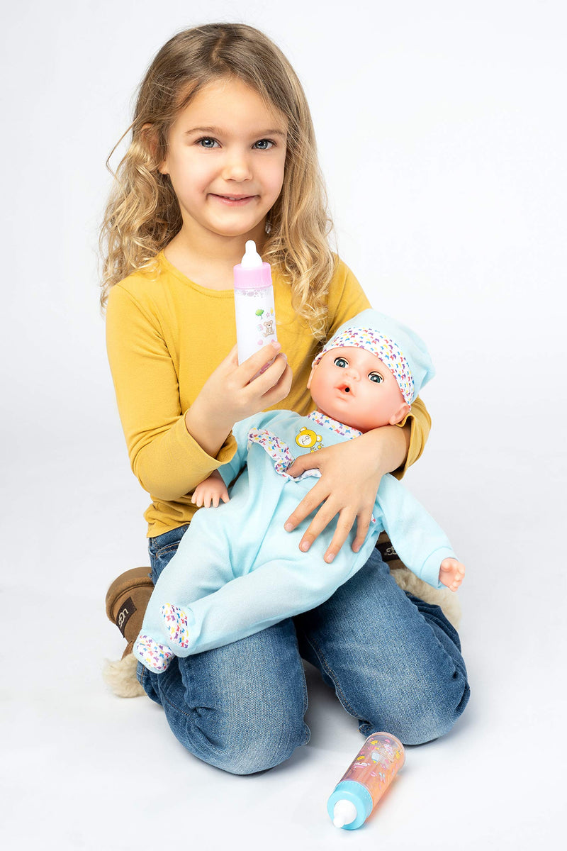 My Sweet Baby Disappearing Magic Bottles - Includes 1 Milk, 1 Juice Bottle with Pacifier for Baby Doll (Colorful) Colorful - BeesActive Australia