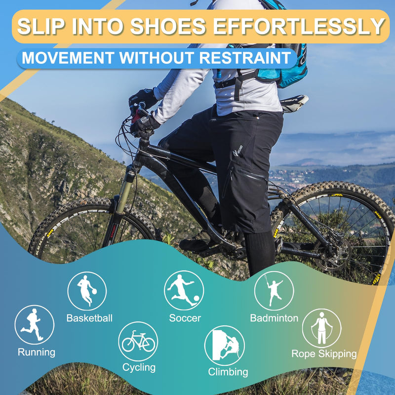LISEPWU Copper Ankle Brace with Adjustable Compression Bandage, Ankle Support Compression Sleeve for Men & Women, for Foot Pain, Sprained Recovery, Achilles Tendonitis, Sports Protection(Skin Tone M) Skin Tone Medium - BeesActive Australia
