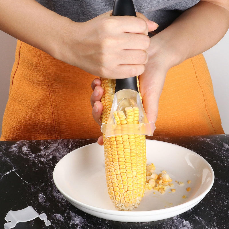 Professional Corn Kernel Cutter, Corn Cutter Peeler Stripper Tool with Large Ergonomic Handle, Corn Peeler #1114 - BeesActive Australia