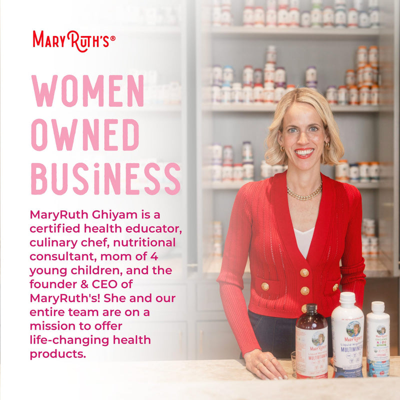 MARYRUTH'S Women's Multivitamin Liposomal, Ultra Absorption, 15.22 Fl Oz | Sugar Free, Immune Support, Ultra Absorption, Ashwagandha, Folate 15.22 Fl Oz (Pack of 1)