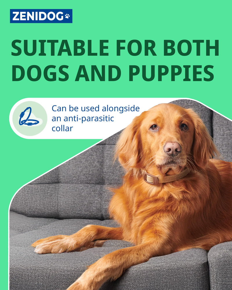 Virbac Zenidog Calming Collar for Dogs - Stress & Anxiety Support Collar for Medium to Large Dogs Medium/Large