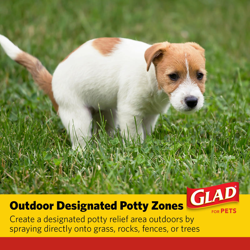 Glad for Pets Attractant Spray for Potty Training Dogs & Puppies, Peanut Butter Scent, 16oz - Effective Dog Potty Training Spray, Indoor or Outdoor Dog Potty Training Aid, 16oz Bottle 16 Fl Oz (Pack of 1) - BeesActive Australia