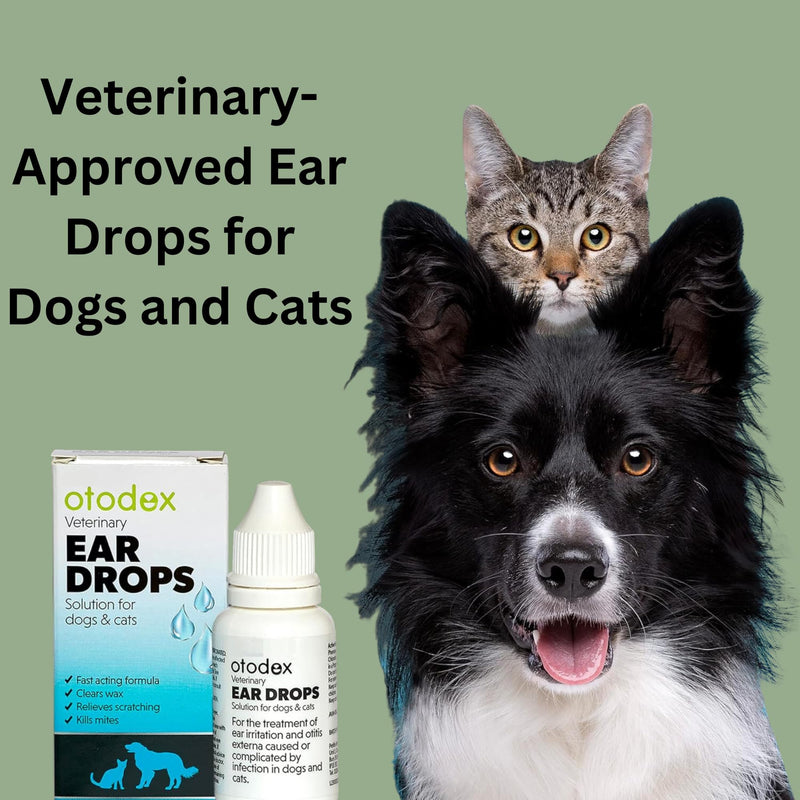 Dog Ear Cleaner | Dog Ear Drops | Ear Drops For Dogs | Ear Mite Treatment For Dogs | Cat & Dog Ear Infection Treatment | Ear Cleaner For Dogs UK | Dog & Cat Itchy Ear Treatment – 2 Packs Sold by UMDA