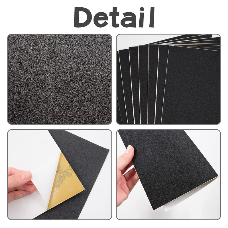 Dog Scratch Door Protector Dog Scratching Dog Scratch Pad Replaceable Sticky Sandpaper Dog Scratch Nail File Scratch Board for Cat Claw Care (11 * 9in)