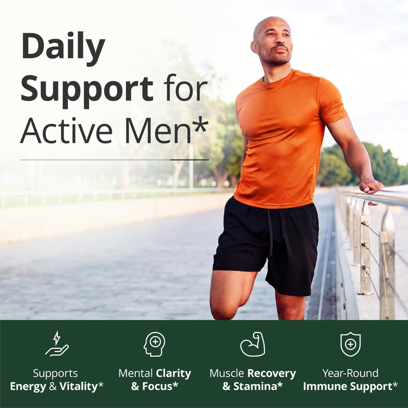 Vimerson Health Multivitamin for Men: Vitamins, Minerals and Bioavailable D3 for Focus and Energy Support – Daily Mens Multivitamins and Multiminerals – 60 Liquid Capsules Men's Liquid Capsules
