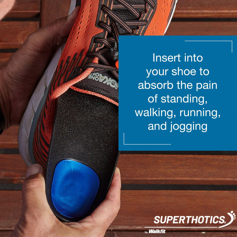 Superthotics by WalkFit | Customizable Orthotic Inserts Arch Support Shoe Insoles for Men & Women, Align The Body to Relieve Plantar Fasciitis, Foot, Hip, Knee & Back Pain (Women's 8.5-10) Women's 8.5-10