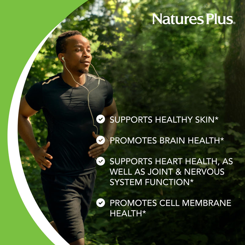 NaturesPlus Ultra Omega 3 6 9 - Borage Oil, Fish Oil, Flax Oil Supplement - 1200 mg, 60 Softgels - Gluten Free - 60 Servings Softgel 60