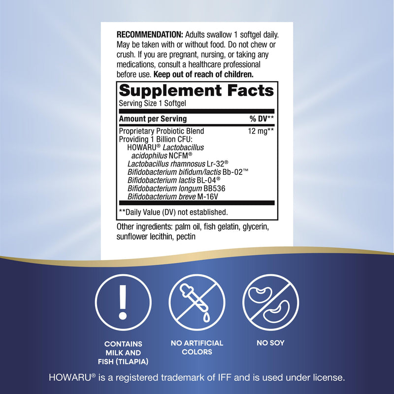 Nature's Way Complete Probiotic Pearls,Supports Digestive Balance*,1 Billion Live Cultures,Supplement for Men and Women,No Refrigeration Required,90 softgels,(Pack of 2) 90 Count (Pack of 2)