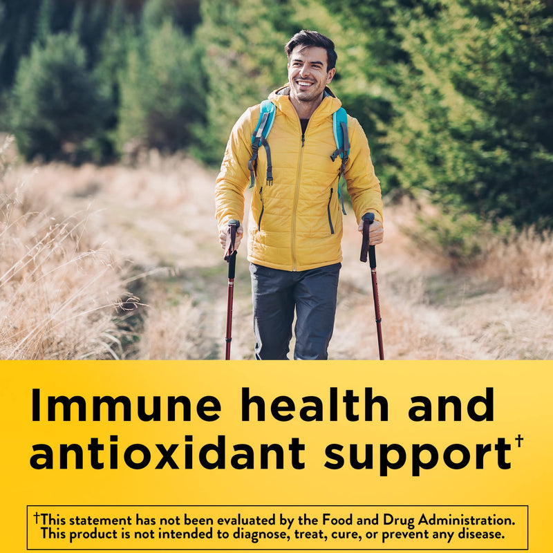 Nature Made Extra Strength Zinc Supplements 30 mg, Dietary Supplement for Immune Health and Antioxidant Support, 60 Zinc Gummies, 30 Day Supply Mixed Berry 60 Count (Pack of 1) - BeesActive Australia
