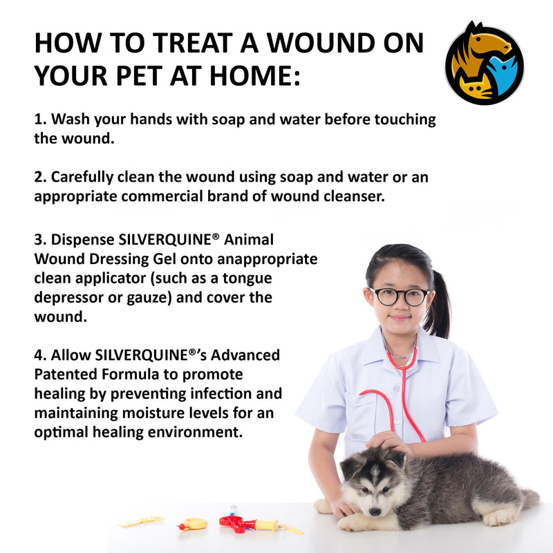 Pet Wound & Itch Care | Dogs, Cats, Horses, Skin & Coat Care, Hydrogel Liquid Bandage, Healing on Cuts, Hot Spot, Burns, Skin Irritation, for Relief & Treatment, Vet Recommended 4 OZ 4.0oz - BeesActive Australia