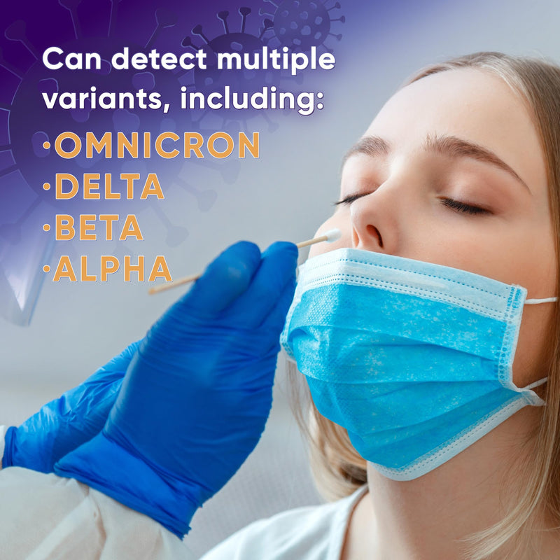 WELLlife Covid-19 Antigen Home Test, Covid Home Test, 5 Tests, FDA Authorized OTC Covid Tests at Home with 10 Minute Results