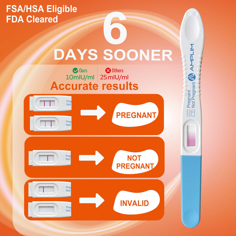 Early Detection Pregnancy Test Sticks 20 Pack for Women 20-Pack