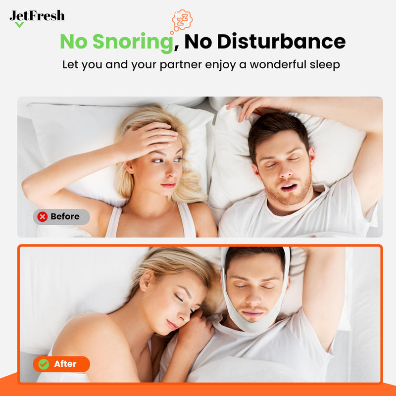 Chin Strap for Sleeping and Snoring ‚Äì Anti Snoring Device for Men and Women, Breathable and Skin-Friendly Snore Stopper with Adjustable Fit That Holds Jaw in Place and Supports CPAP Users Grey - BeesActive Australia