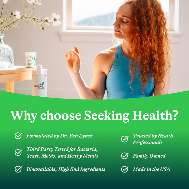 Seeking Health ProBiota Bifidobacterium, 60 Capsules, Probiotic Supplement for Digestive Health, Bifido Only, Vegan- and Vegetarian-Friendly, Supports Colon Health and Immune System*