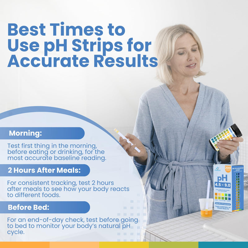 pH Test Strips for Urine & Saliva – 200 Easy-to-Use Strips for Fast, Accurate pH Testing at Home, Get Clear Acid-Alkaline Balance Results in Seconds, Perfect for Tracking Your Body's pH, 4.5-9.0 Range pH 4.5-9.0 (200 Pack) - BeesActive Australia
