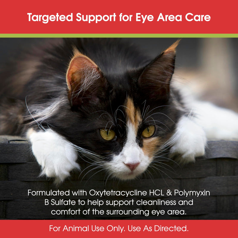 SHEVAT VITAMINS Pet Eye Relief Cream – Soothes Irritation & Moisturizes Dry Eyes – Dog Eye Cream, Cat Eye Ointment, and Pet Eye Care for Dogs, Cats & Horses – 7g Tube