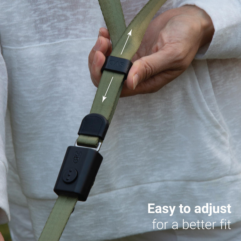 SVD.PET 4-in-1 Hands Free Dog Leash, Versatile Crossbody/Waist Dog Leash with Easy Release Buckle, Easy Adjust to Fit Your Body and Waist for Walking, and Running Your Doggy (Army Green) Army Green