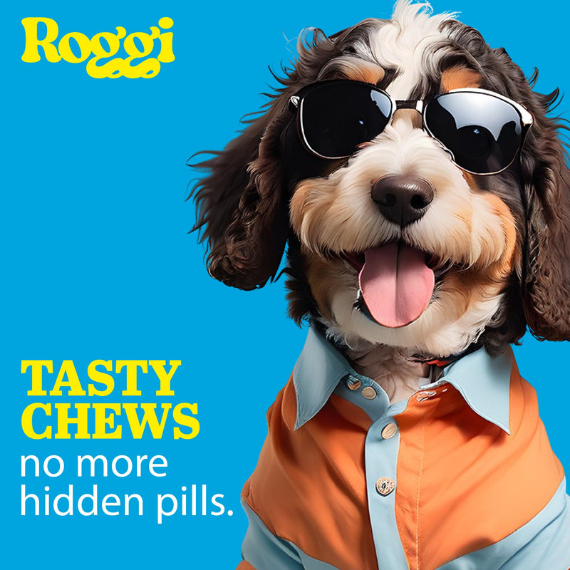 ROGGI Joint Care Chews For Dogs, Joint Supplements For Dogs, Glucosamine For Dogs, Dog Joint Supplements For Senior Dogs Mobility Chews