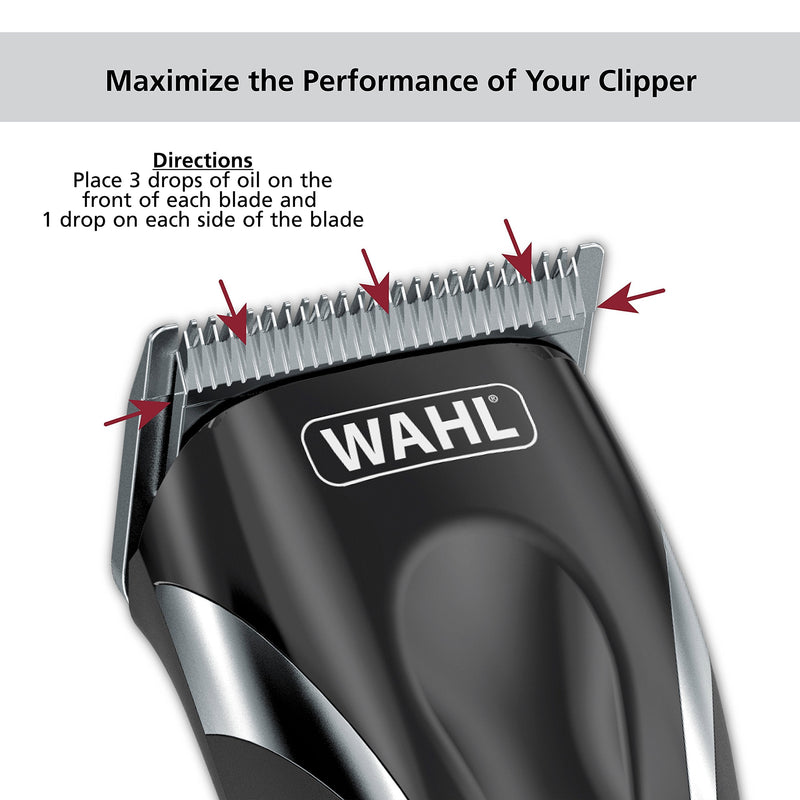 Wahl Premium Hair Clipper Blade Lubricating Oil for Clippers, Trimmers, & Blade Corrosion for Rust Prevention – 4 Fluid Ounces – Model 3310-300A - BeesActive Australia